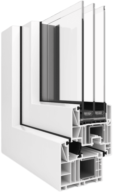 Řez profilu Salamander BluEvolution 82